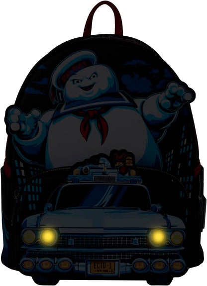 Loungefly Ghostbusters Stay Puft Ecto 1 Mini Backpack, Multi, Mini