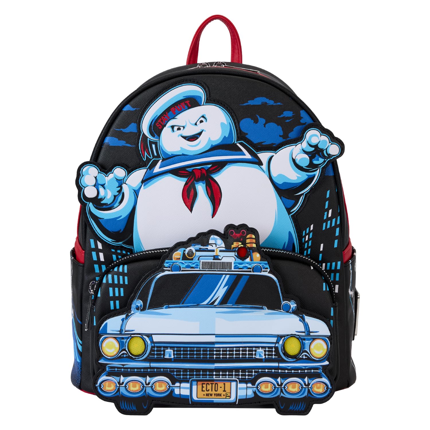 Loungefly Ghostbusters Stay Puft Ecto 1 Mini Backpack, Multi, Mini