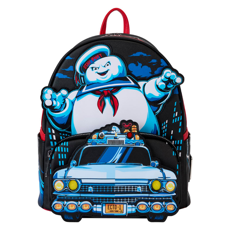 Loungefly Ghostbusters Stay Puft Ecto 1 Mini Backpack, Multi, Mini