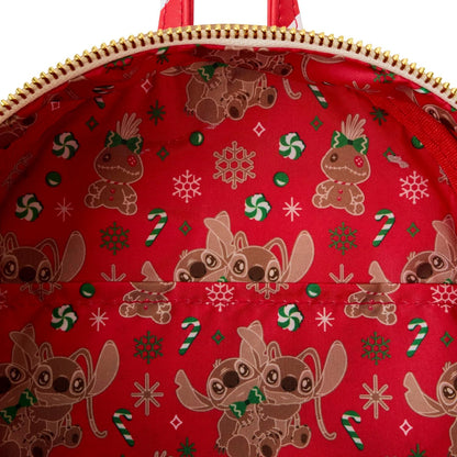 Loungefly Disney Lilo & Stitch Gingerbread Stitch Cosplay Mini Backpack