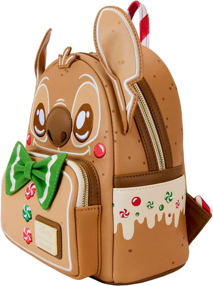 Loungefly Disney Lilo & Stitch Gingerbread Stitch Cosplay Mini Backpack