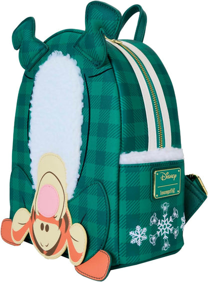 Loungefly Disney Winnie the Pooh Tigger Winter Pajamas Mini Backpack, Multi, Mini