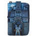 Loungefly Wednesday Nevermore Academy Castle ZIp Around Wallet, Multicolor, Zip Around Wallet