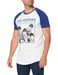 Rocks-Off Men's The Beatles Ycdt Cbml Raglan T-Shirt L Blue (Navy)