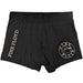 Rock Off officially licensed products Pink Floyd 'Circle Logo' (Black) Unisex Boxer Shorts M Black