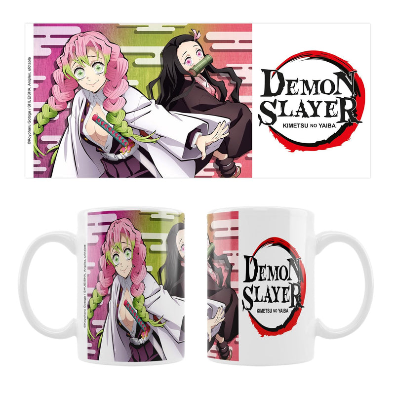 Demon Slayer - Mitsuri & Nezuko - Mug - 320 ml - Original & Licensed