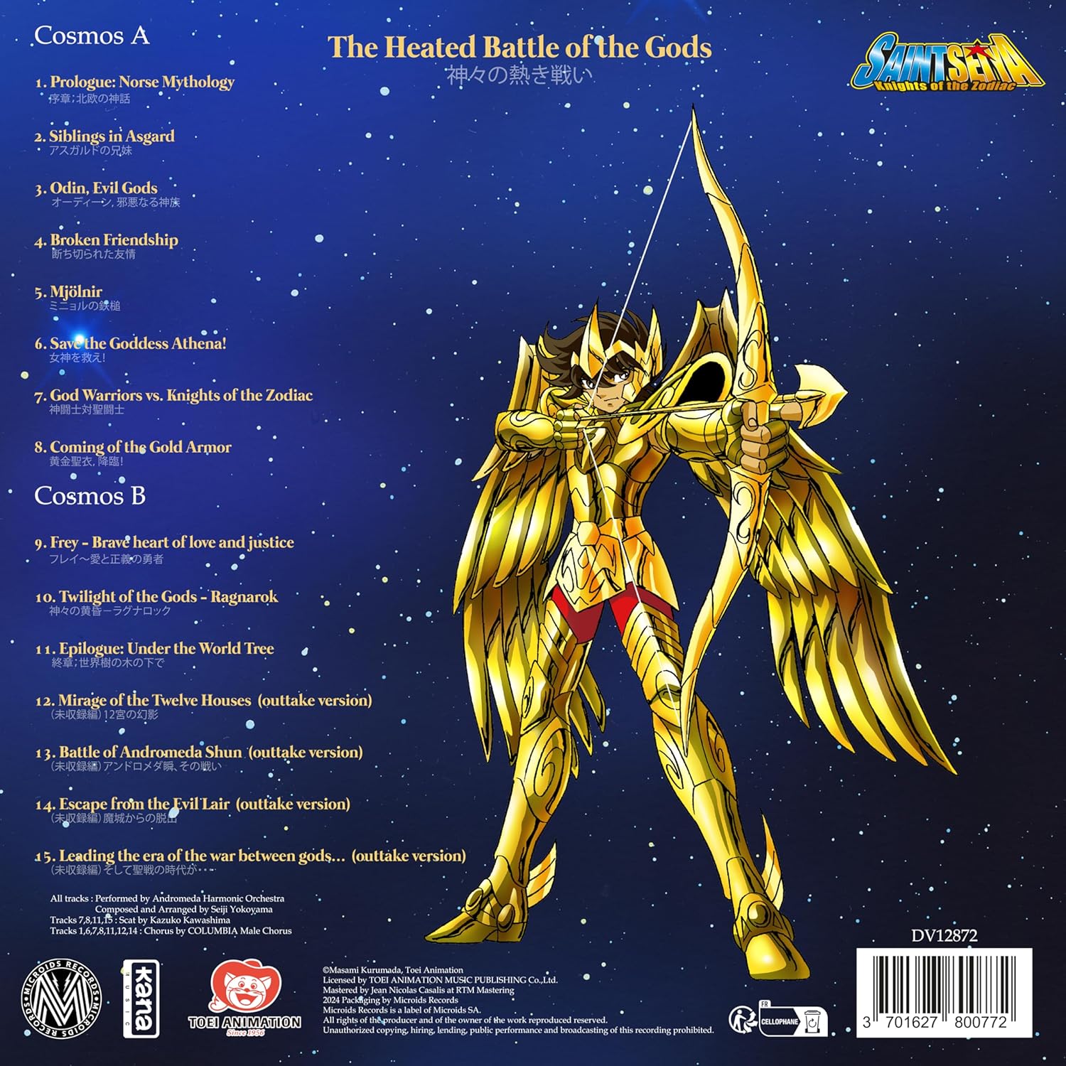 Saint Seiya - Music Collection Volume 4 (Color