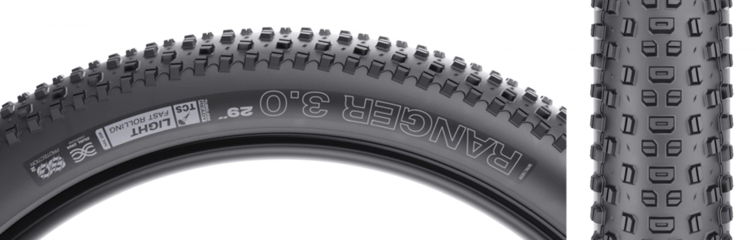 WTB Ranger 3.0 x 29 TCS Light/Fast Rolling 60tpi Dual DNA SG2 tire