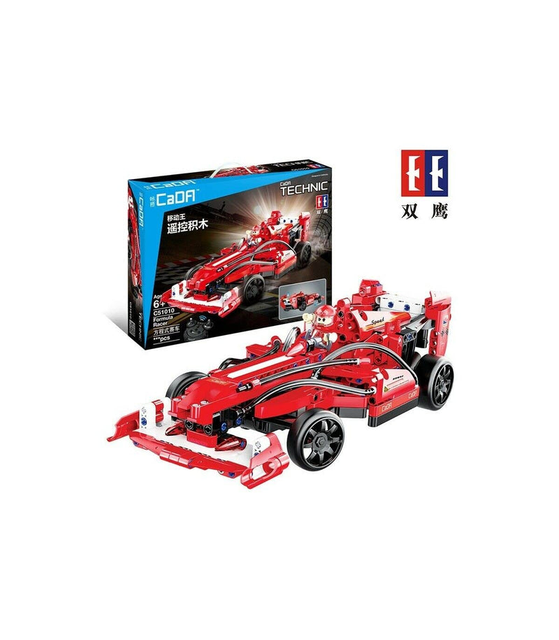 Ingenious Toys® technic R-C sports car Red Storm / construction set #E1009