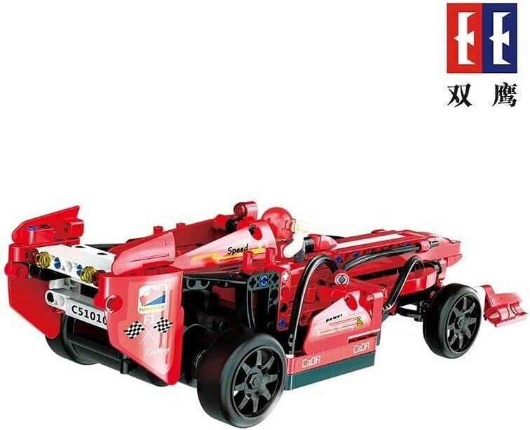 Ingenious Toys® technic R-C sports car Red Storm / construction set #E1009