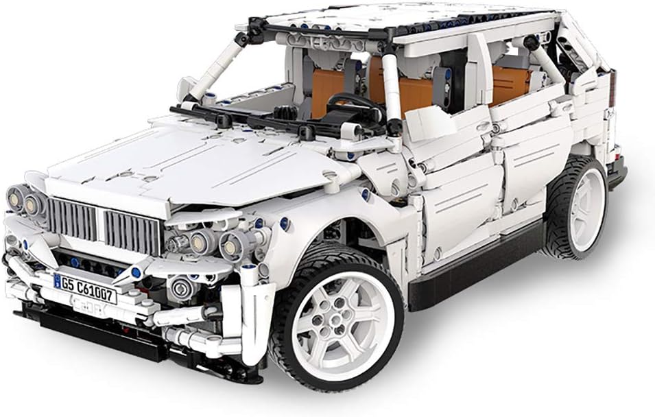 G5 4x4 Off-Roader SUV with Height-Adjustable Chassis, 6-Cylinder, 2208 Pieces, (Compatible with Lego Technic), C61007W