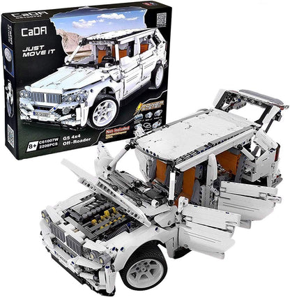 G5 4x4 Off-Roader SUV with Height-Adjustable Chassis, 6-Cylinder, 2208 Pieces, (Compatible with Lego Technic), C61007W