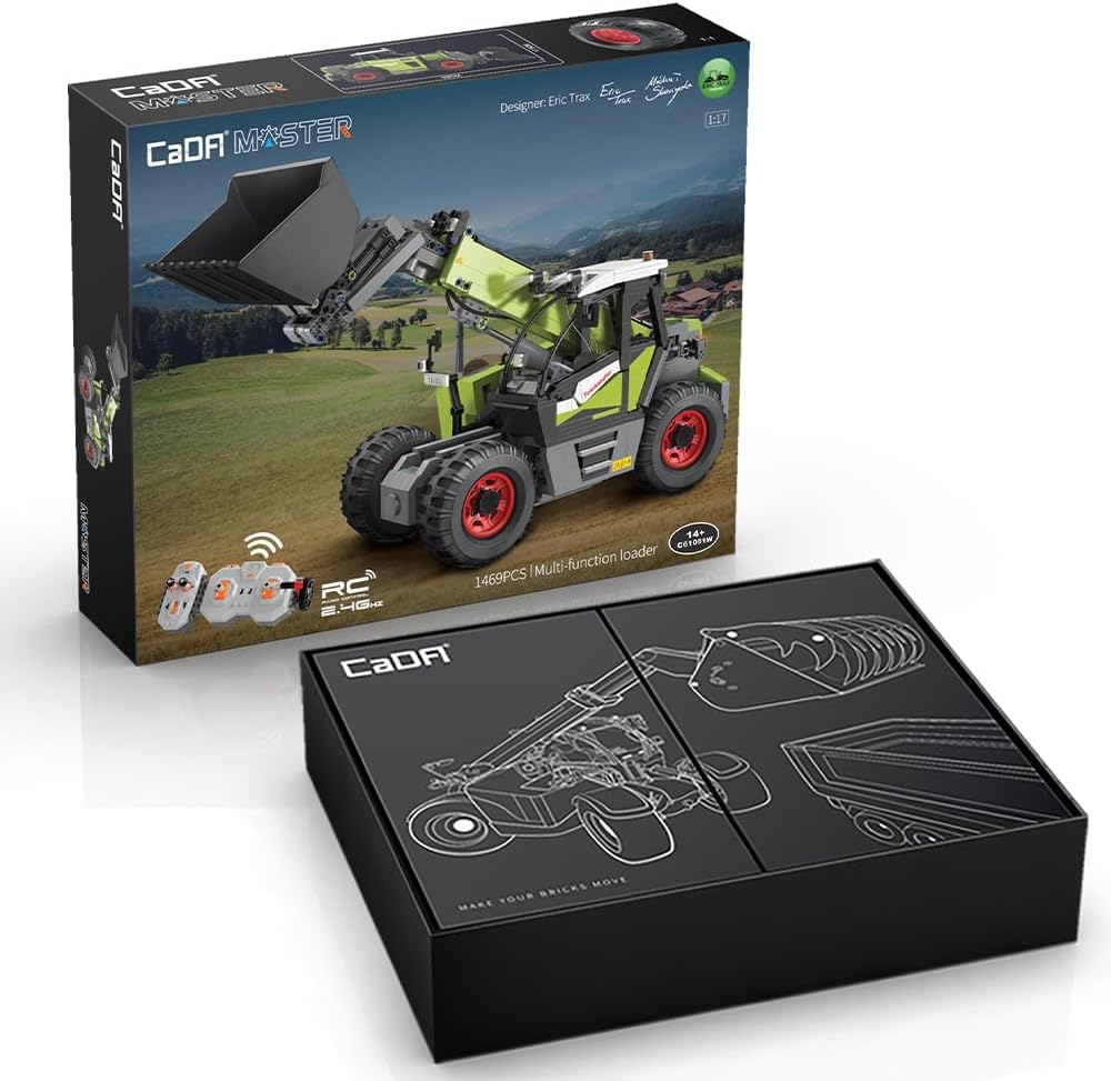 CaDA Bricks Master Series Telehandler