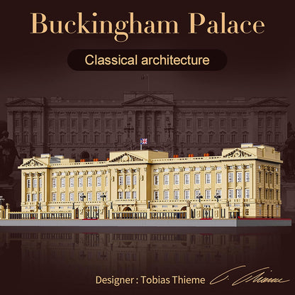 CADA Master C61501w Buckingham Palace Building Blocks Kit, 5604 Pieces MOC House Kit, Designer: Tobias Thieme (with Original Packaging)