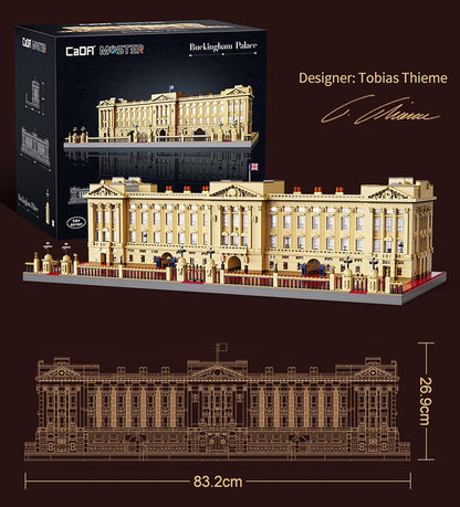 CADA Master C61501w Buckingham Palace Building Blocks Kit, 5604 Pieces MOC House Kit, Designer: Tobias Thieme (with Original Packaging)