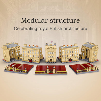 CADA Master C61501w Buckingham Palace Building Blocks Kit, 5604 Pieces MOC House Kit, Designer: Tobias Thieme (with Original Packaging)