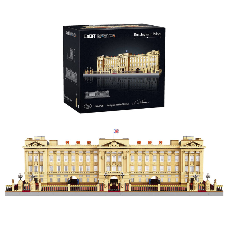 CADA Master C61501w Buckingham Palace Building Blocks Kit, 5604 Pieces MOC House Kit, Designer: Tobias Thieme (with Original Packaging)