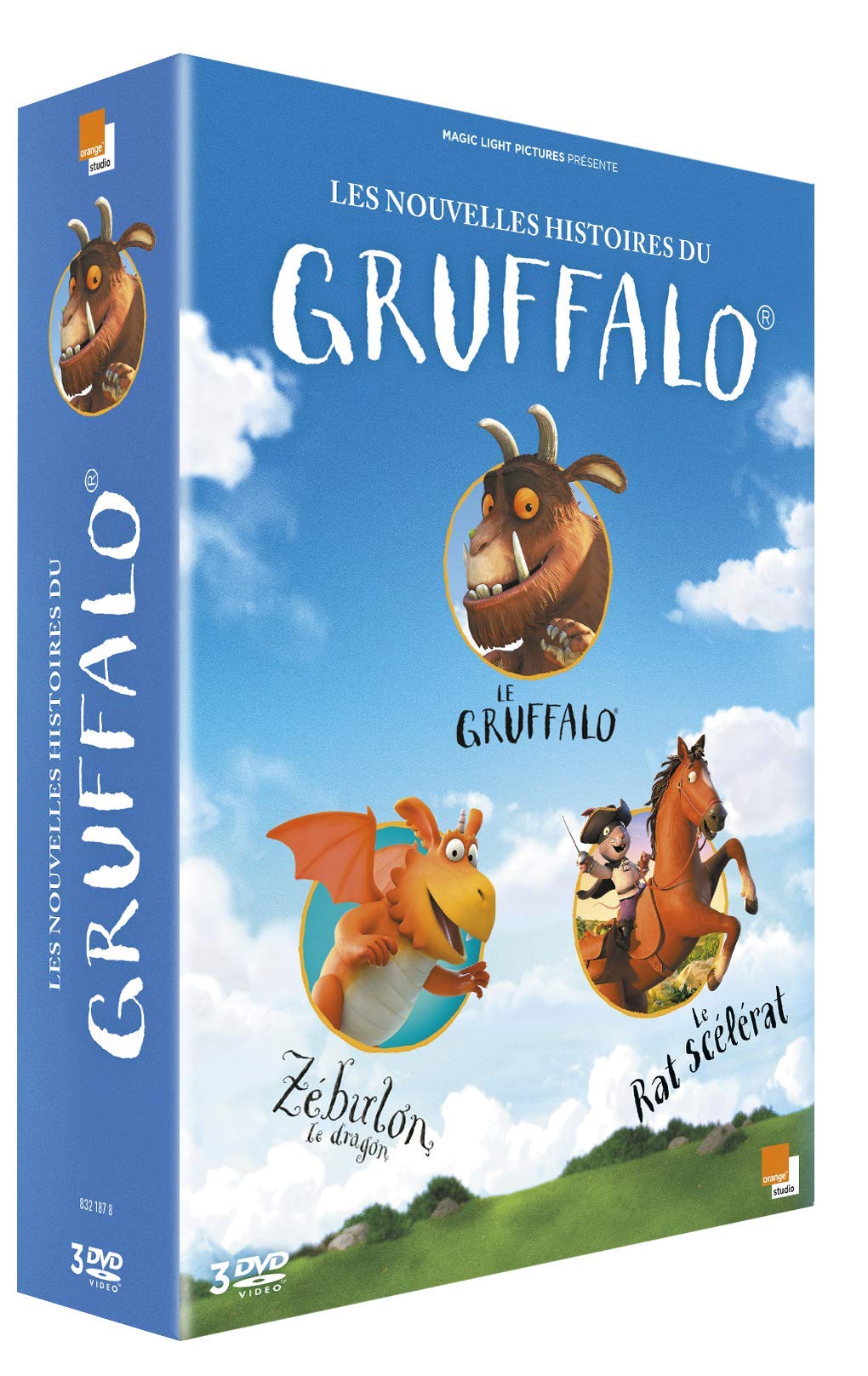 COFFRET 2020 : GRUFFALO (LE)/RAT (LE)/ZEBULON LE DRAGON