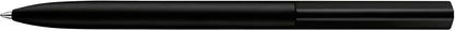 Pelikan Penna a Sfera INEO per Scuola e Ufficio, Design Minimalista, in Alluminio, Ricaricabile, in Astuccio Regalo di Metallo Sagomato, Sostenibile, Fusto Black Matt