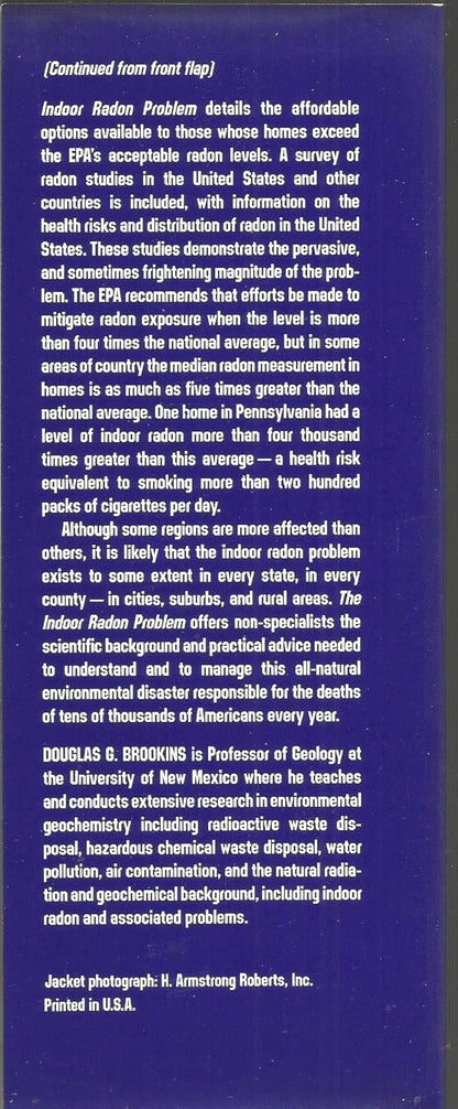 The Indoor Radon Problem