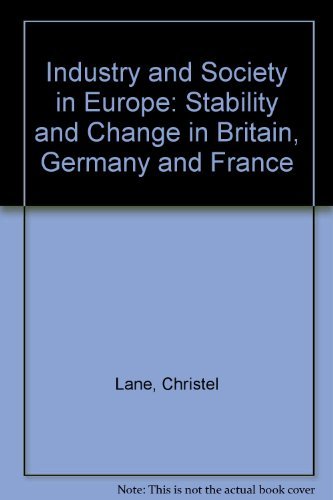 Industry and Society in Europe