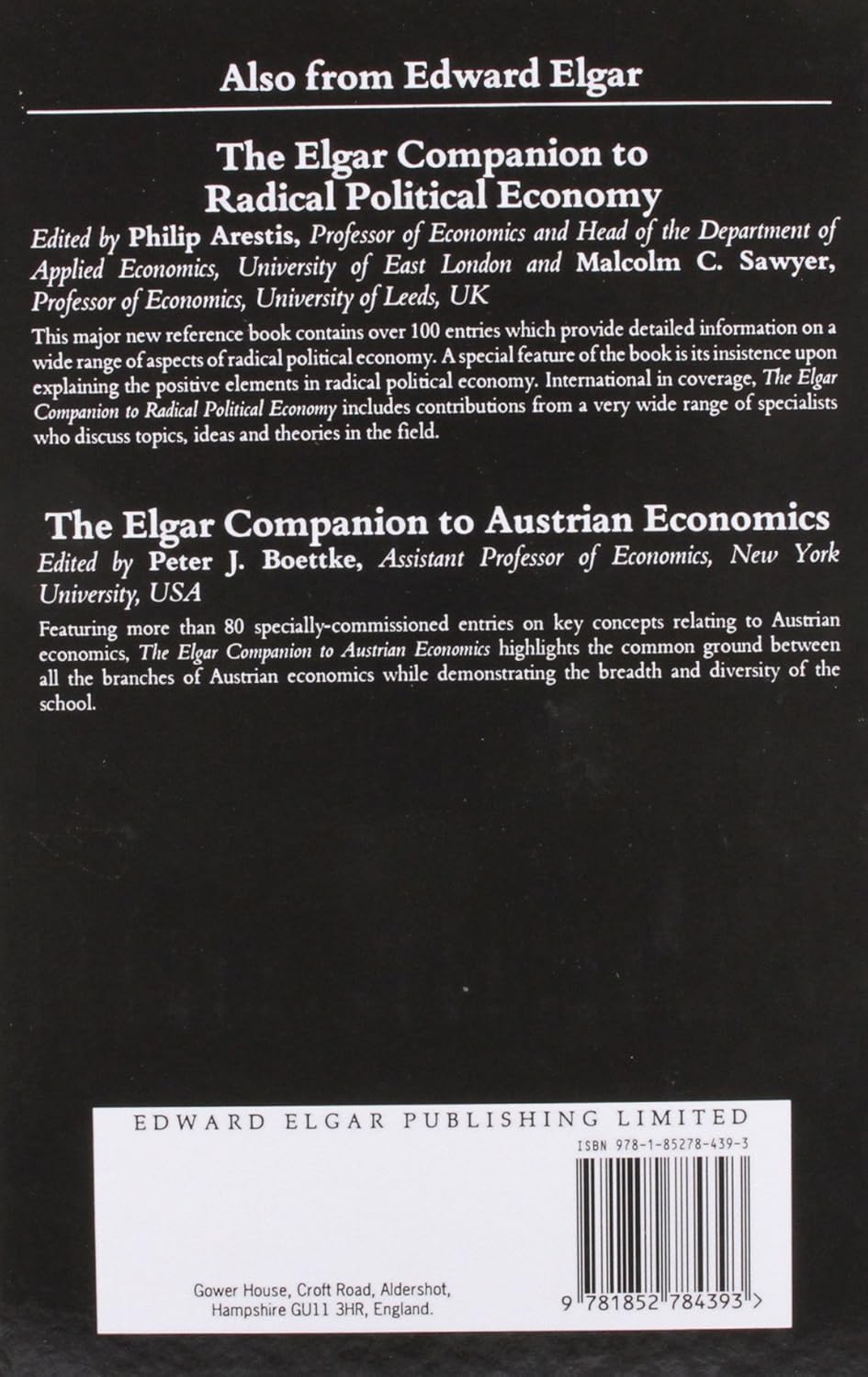 The Elgar Companion to Institutional and Evolutionary Economics