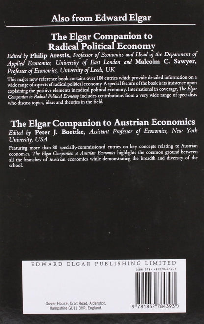 The Elgar Companion to Institutional and Evolutionary Economics