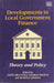Developments in Local Government Finance