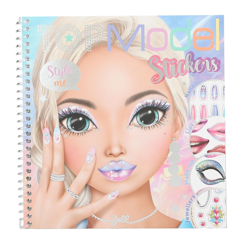 Depesche 13437 TopModel Dress me Up Stickerbook Style Face