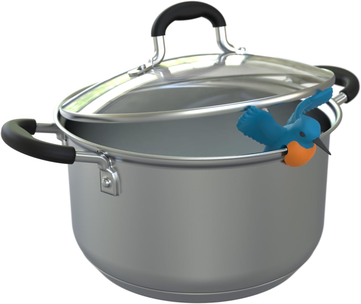 Winkee - Pot Lid Holder - Kingfisher Steam Release