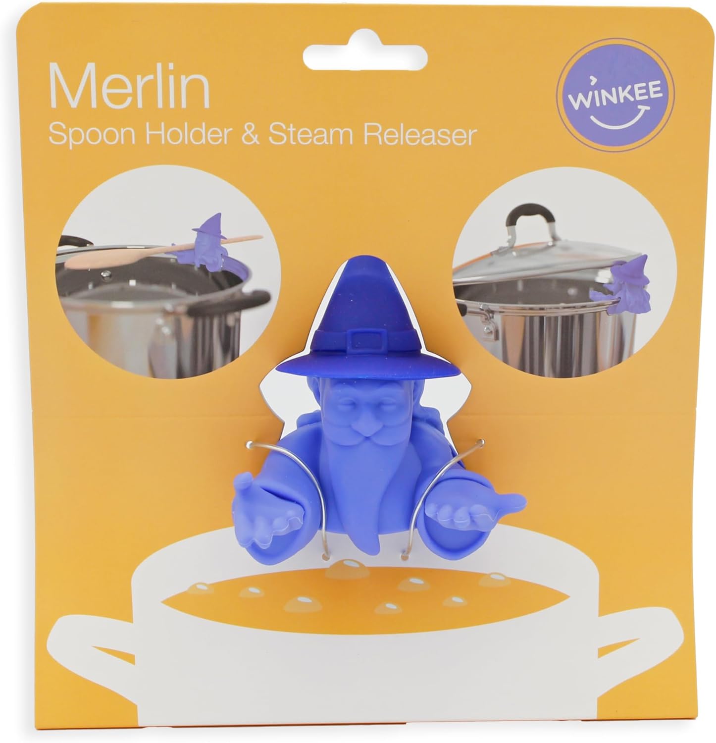 Winkee - Pot Lid Holder - Merlin Steam Release