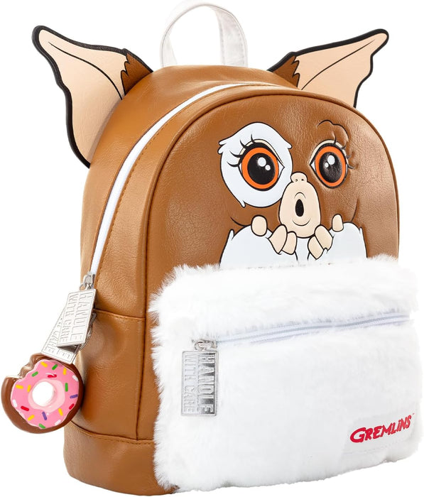 Pyramid International LUFFY, ATTACK ON TITAN, BEETLEJUICE, CORPSE BRIDE, GREMLINS, SPY X FAMILY & HARLEY QUINN Fashion Backpack - Luxury Faux Leather, Unique Lining, Matching Zipper Accessory