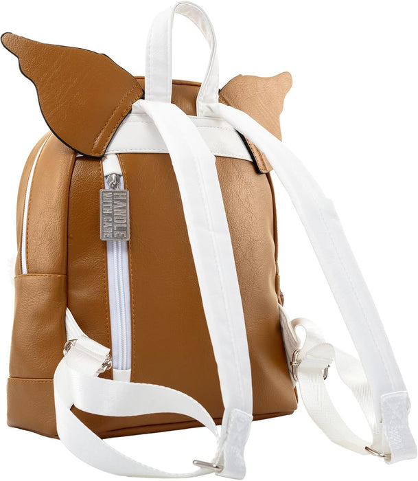 Pyramid International LUFFY, ATTACK ON TITAN, BEETLEJUICE, CORPSE BRIDE, GREMLINS, SPY X FAMILY & HARLEY QUINN Fashion Backpack - Luxury Faux Leather, Unique Lining, Matching Zipper Accessory