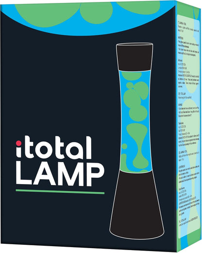 Itotal - Lava Lamp - Black, Blue, Green - 40 Cm (1270428)