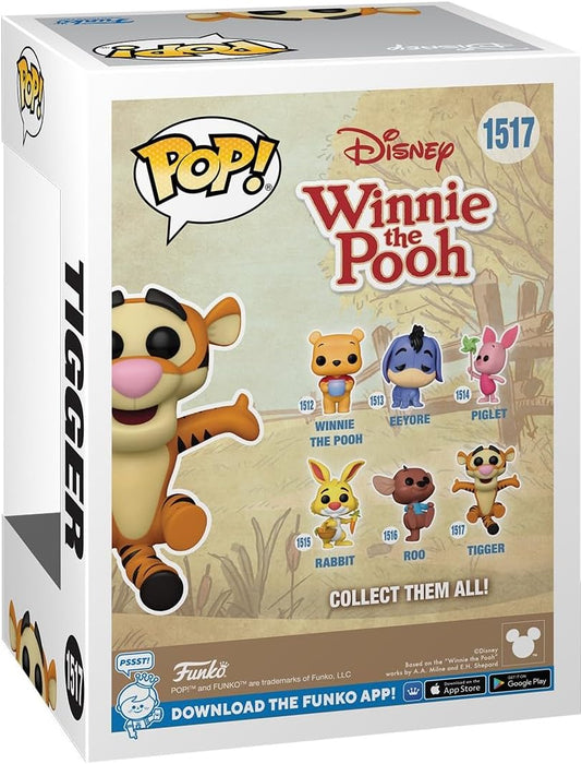Funko Pop! Disney: WTP - Tigger - Winnie the Pooh - Collectable Vinyl Figure - Gift Idea - Official Merchandise - Toys for Kids & Adults - TV Fans - Model Figure for Collectors and Display