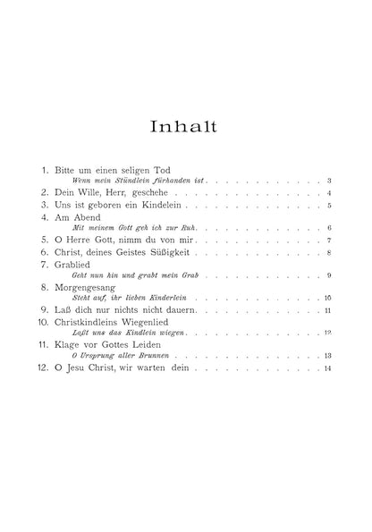 Reger: 12 Geistliche Lieder Op. 137 (Medium Voice and Piano) (EP3452)