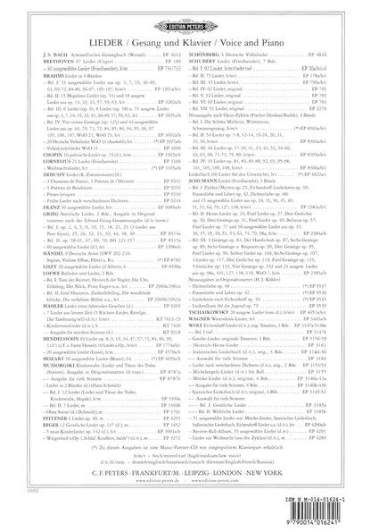 Reger: 12 Geistliche Lieder Op. 137 (Medium Voice and Piano) (EP3452)