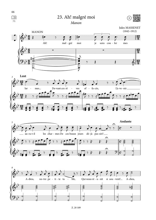 A Panorama of Arias 1. - Easy Operatic Arias & Operetta Excerpts for Female Voice