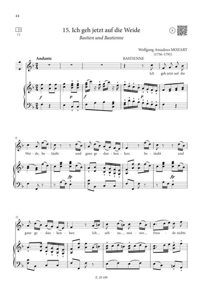 A Panorama of Arias 1. - Easy Operatic Arias & Operetta Excerpts for Female Voice