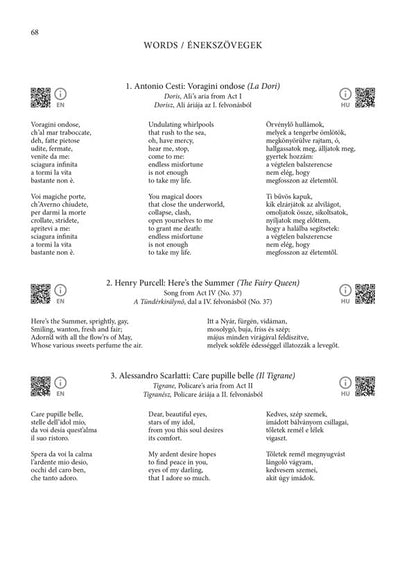 A Panorama of Arias 1. - Easy Operatic Arias & Operetta Excerpts for Female Voice