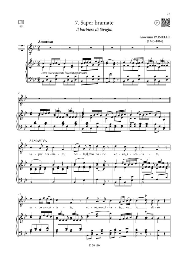 A Panorama of Arias 2. - Easy Operatic Arias & Operetta Excerpts for Male Voice