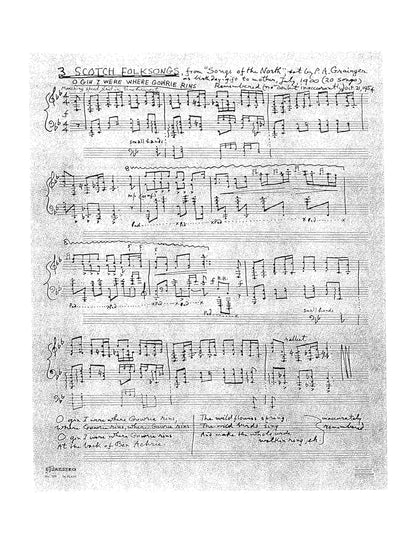 Grainger: Scotch Folksongs (Piano Solo)(EP66925