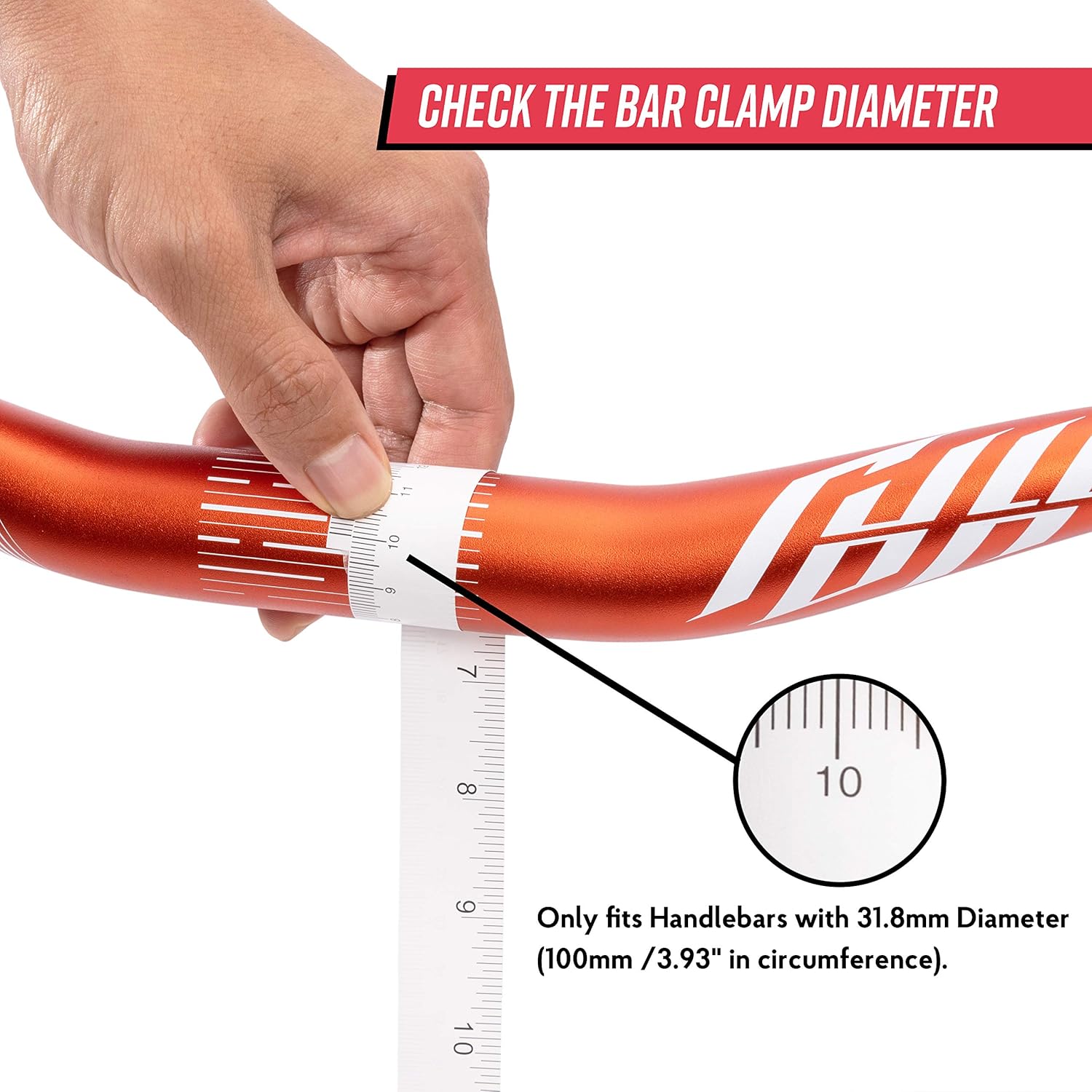 Funn Nixie Bike Riser Stem with 20mm Rise - Length 40mm stem / 50mm stem with 31.8mm Bar Clamp, Bike Stem for Mountain Bike, BMX Bike, Road Bike and Gravel Bike