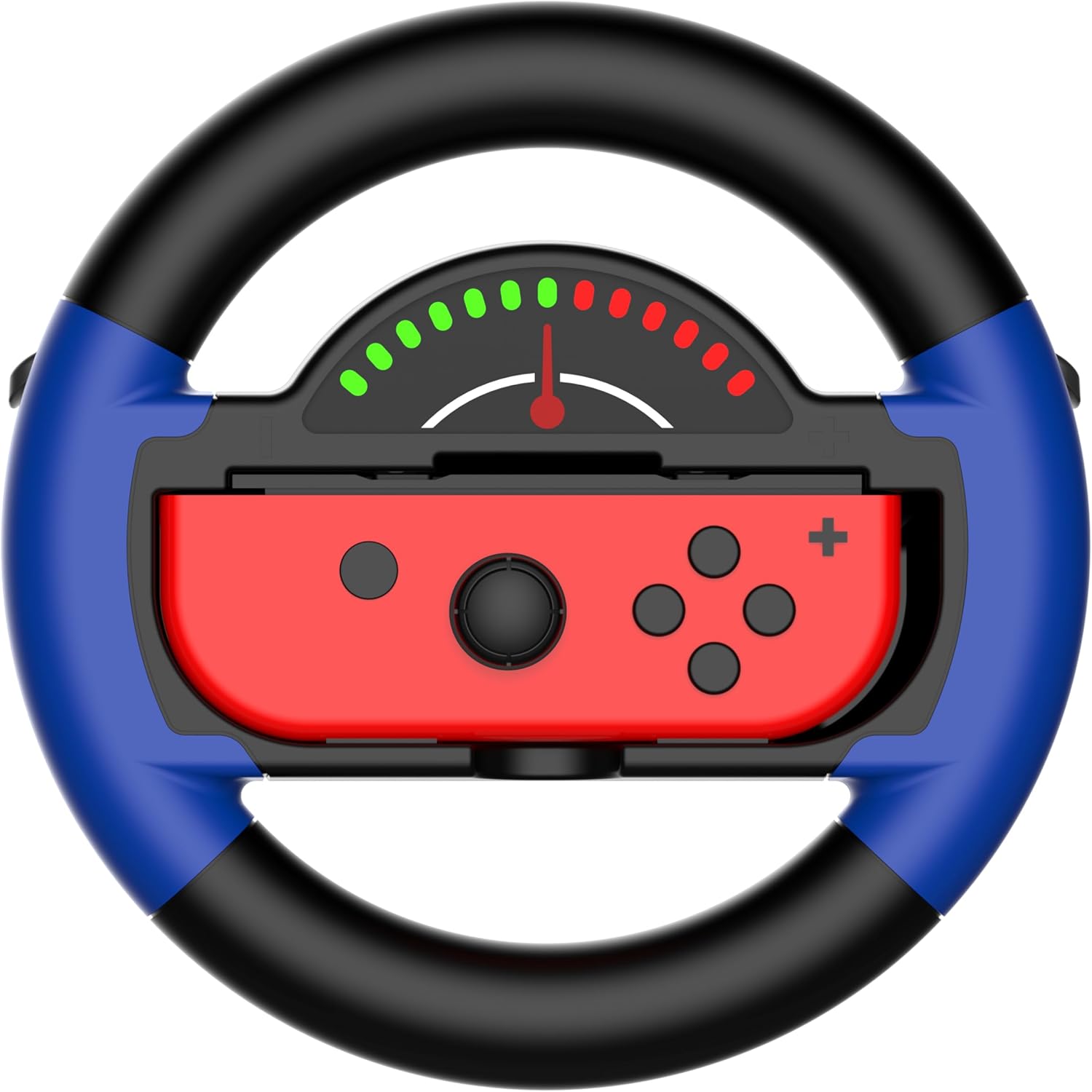 Maxx Tech Turbo Boost Racing Kit for Switch - Includes: Turbo Boost Racing downloadable code in box; 2x Turbo LED Racing Wheels