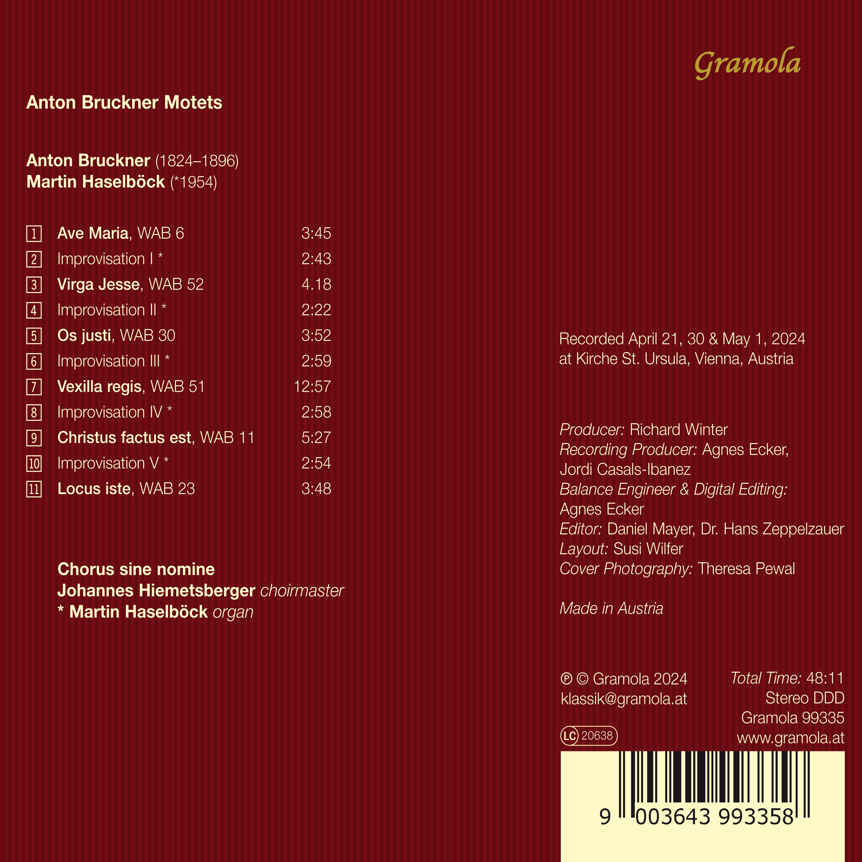 Anton Bruckner: Motetten