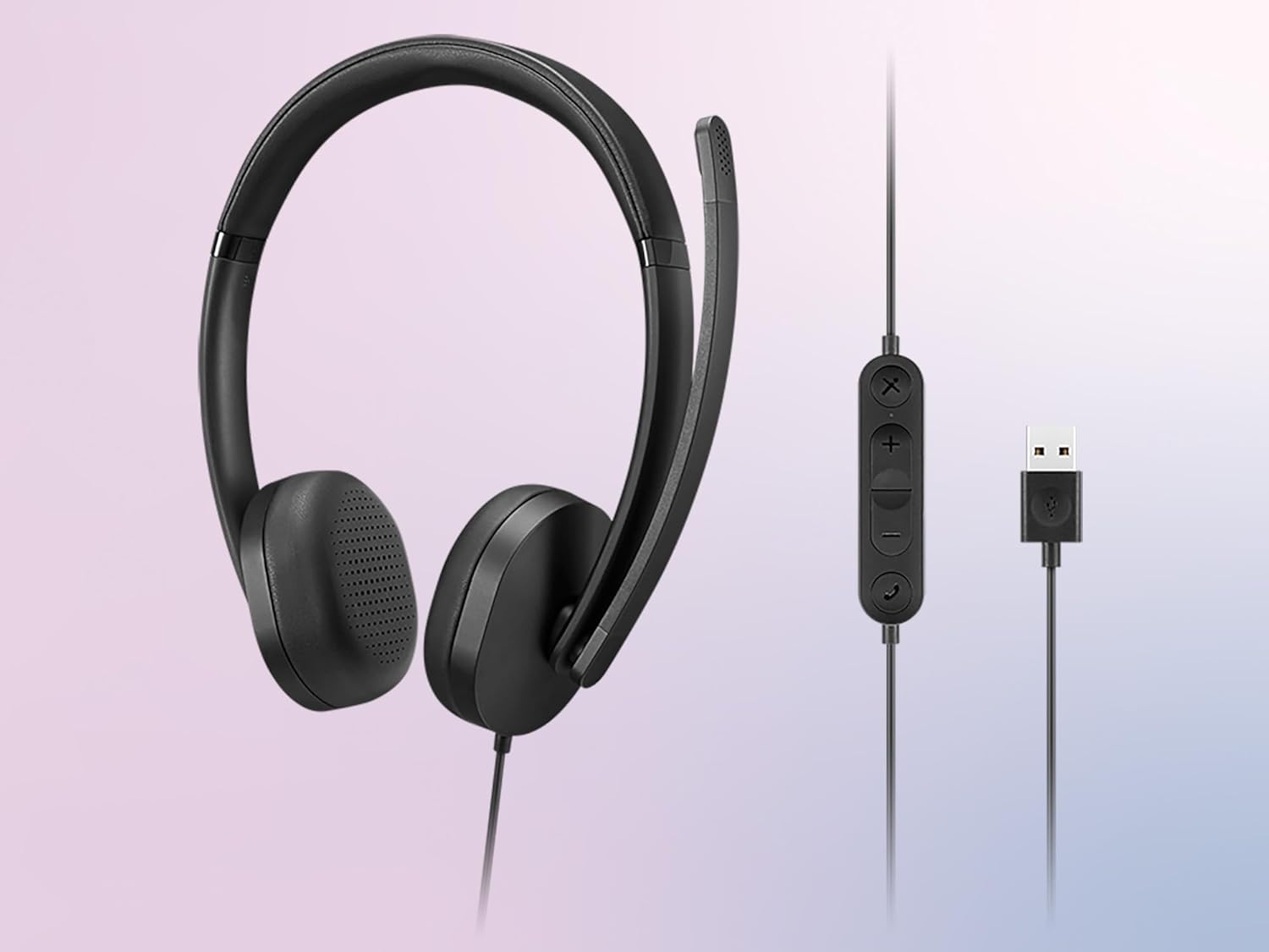 Lenovo USB-A Wired Stereo Headset Gen 2