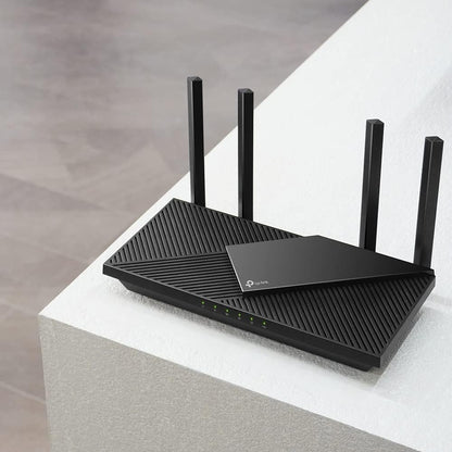 TP-Link AX3000 Multi-Gigabit Wi-Fi 6 Router with 2.5G Port, Dual-Band, OneMesh™ /VPN Supported, USB 3.0 Port, Qualcomm CPU, Ideal for Gaming Xbox/PS4/8K Steam, TP-Link HomeShield (Archer AX55 Pro)