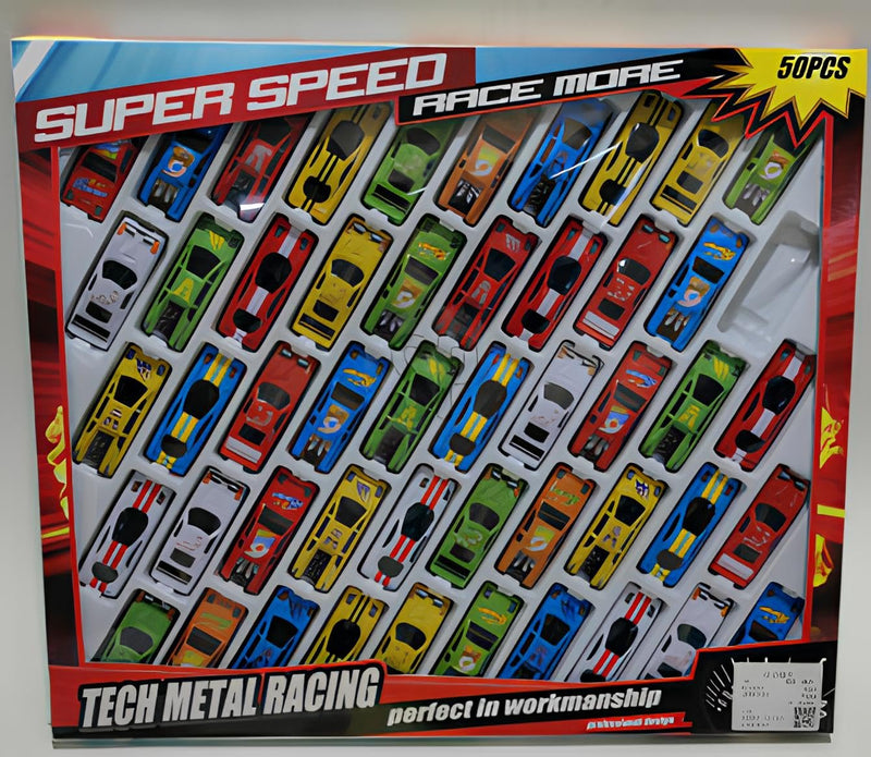 Speelgoedauto\`s Set van 50