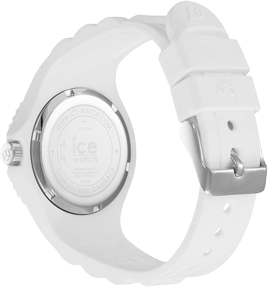 ICE-WATCH - ICE generation White forever - Wristwatch with silicon strap Small (35 mm)