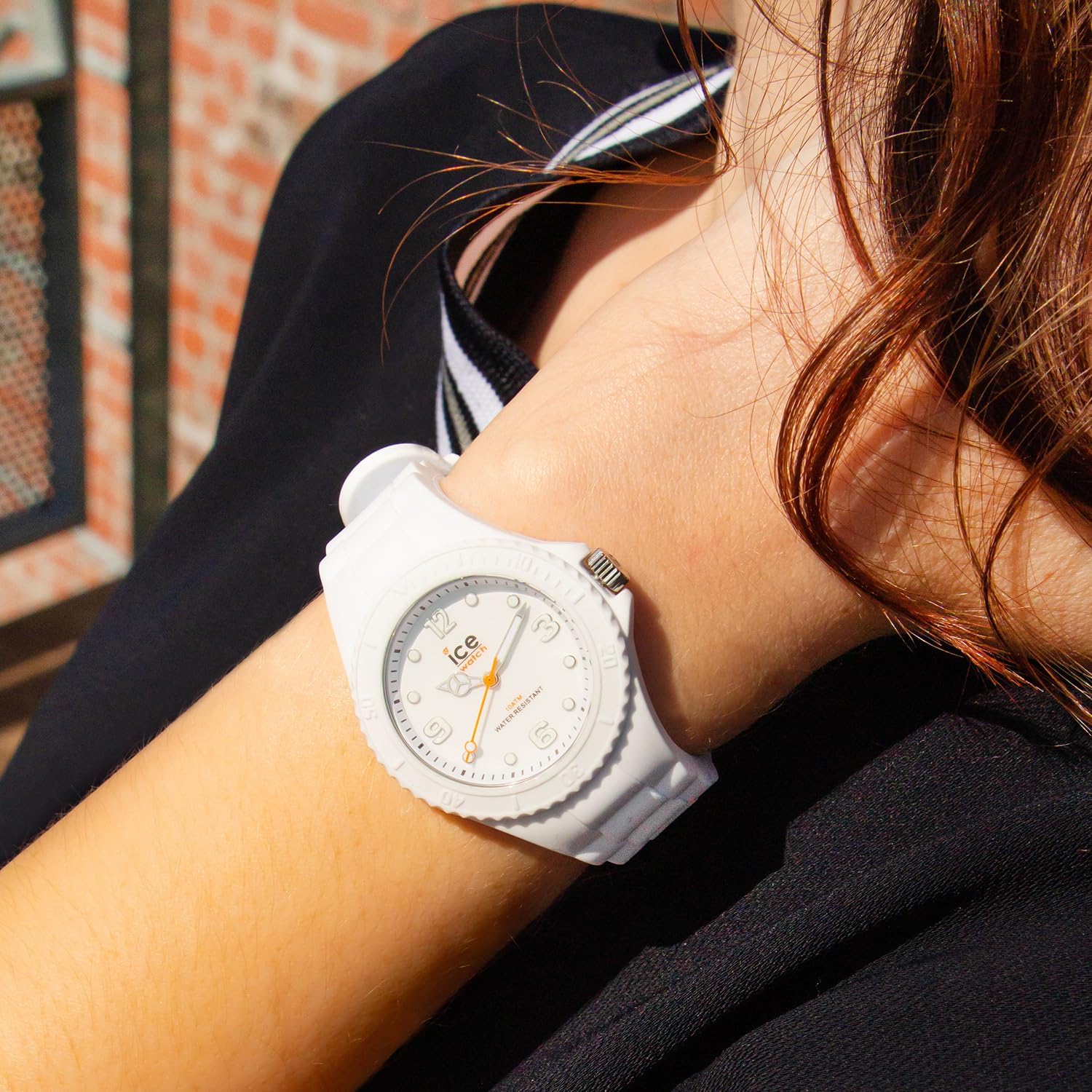 ICE-WATCH - ICE generation White forever - Wristwatch with silicon strap Small (35 mm)